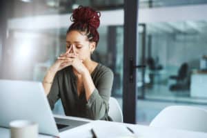 stressful work environment negatively impacting employee engagement