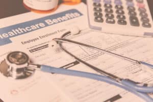 healthcare benefits enrollment form from a PEO company